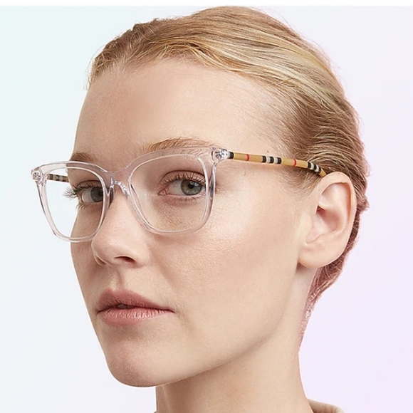 New Burberry Transparent Frame BE2371D - Picture 2 of 16